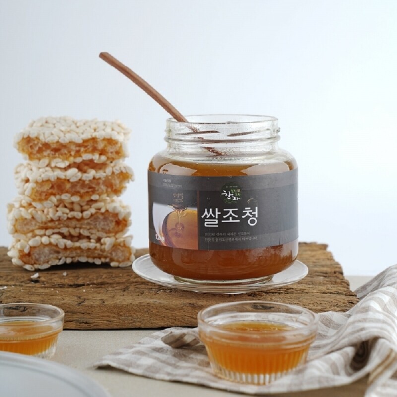 송림조산한과,송림조산한과 쌀조청 1.2kg,2.4kg